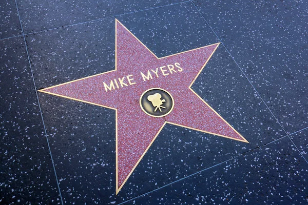 Hollywood California May 2019 Star Mike Myers Hollywood Walk Fame — Stock Photo, Image