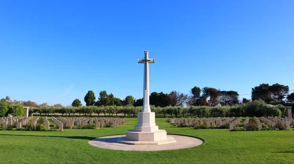 stock image The Sangro River War Cemetery lies in the Contrada Sentinelle in the Commune of Torino di Sangro, Province of Chieti