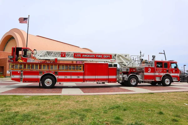 加利福尼亚州洛杉矶 2019年5月18日 洛杉矶消防局的卡车 — 图库照片