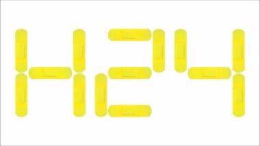 Çeşitli yara bantları Plaster - Tıbbi Ekipman - Beyaz arkaplan