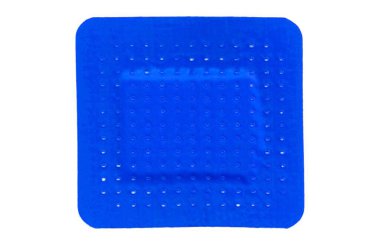 Bandajın beyaza izole edilmiş görüntüsünü kapat 