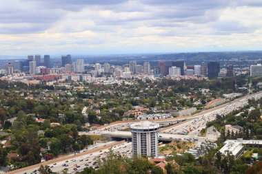 los angeles, california görünümü