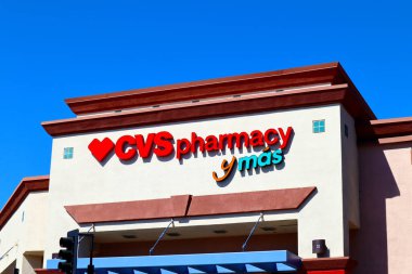 Los Angeles, Kaliforniya - 6 Ekim 2019: CVS Eczane, Amerikan perakende ve sağlık şirketi