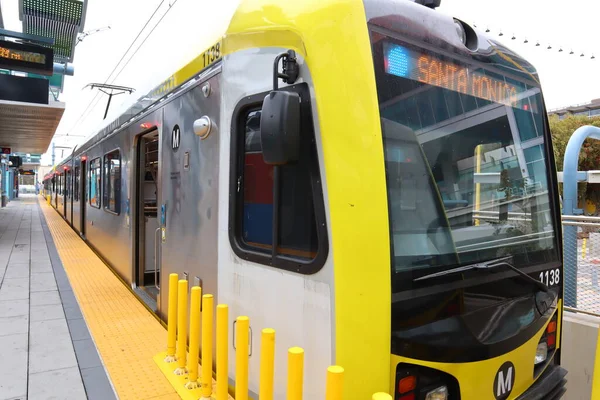 Los Angeles Kalifornia Maja 2019 Widok System Transportu Kolejowego Los — Zdjęcie stockowe