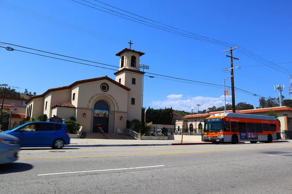 stock image Los Angeles, California - May 12, 2019: St. Peter's Italian Catholic Church in Los Angeles