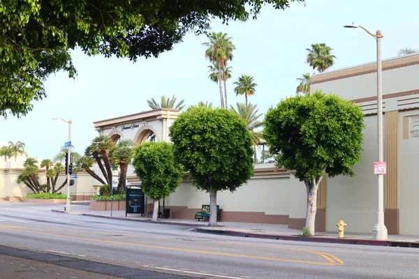 加利福尼亚州洛杉矶 2019年5月11日 位于洛杉矶Melrose Ave的Paramaunt Pictures视图 — 图库照片