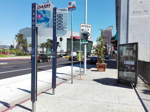 Los Angeles Kalifornien September 2018 Metro Ladot Transit Dash Und — Stockfoto