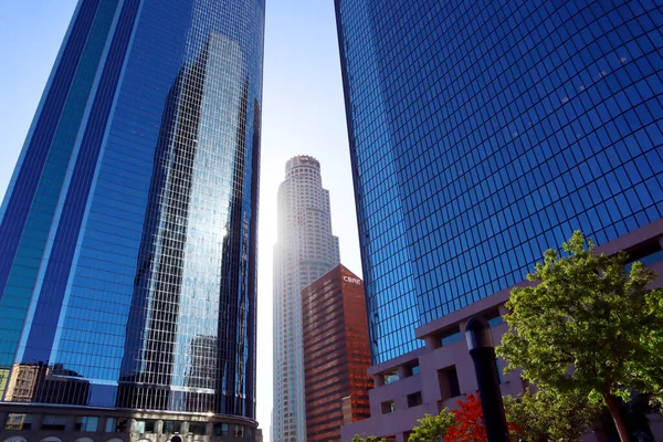 Los Angeles California September 2019 Downtown Los Angeles Skyscrapers View — Stock Photo, Image