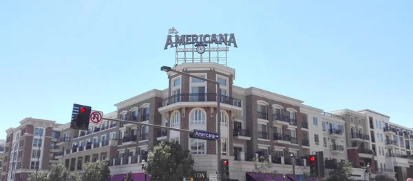 Glendale Los Angeles California September 2018 Americana Brand Shopping Dining — Stock Photo, Image