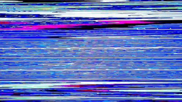 Efecto Distorsión Fallo Ruido Estático Señal Video Digital Moderna Lcd — Foto de Stock