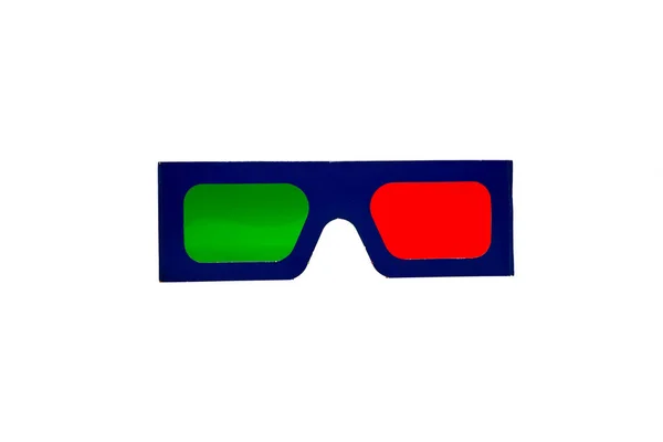 Anaglyph Green Red Glasses — Stock Photo, Image
