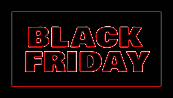 Black Friday Sale Banner — Stock Photo, Image