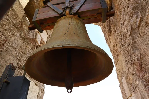Erice Sycylia Włochy Lipca 2022 Dzwonnica Króla Fryderyka Prawdziwego Duomo — Zdjęcie stockowe
