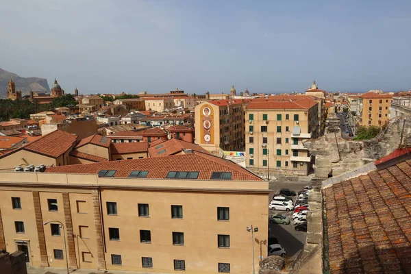 Palermo Sizilien Italien Juli 2022 Blick Von Der Kathedrale Von — Stockfoto