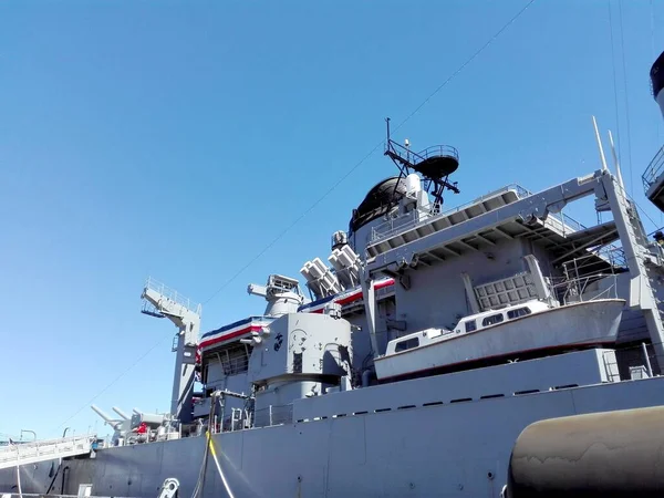 Los Angeles Califórnia Setembro 2018 Battleship Iowa Museum San Pedro — Fotografia de Stock
