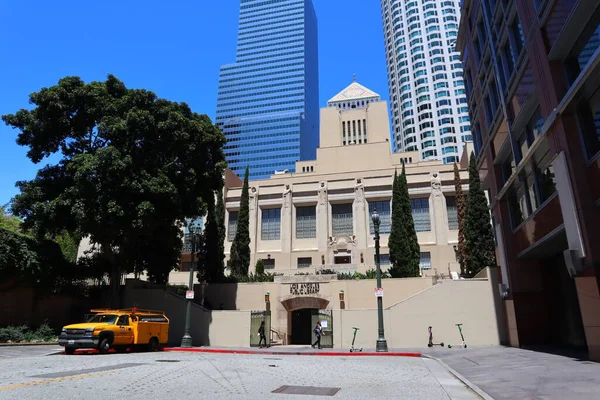 カリフォルニア州ロサンゼルス 2019年5月16日 ロサンゼルスのダウンタウンにあるロサンゼルス公共図書館の外観 — ストック写真