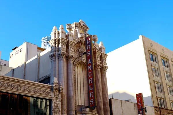 Los Ángeles California Octubre 2019 Los Angeles Theatre Histórico Broadway —  Fotos de Stock