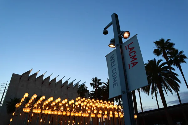 Los Angeles California May 2019 Urban Light Sculpture Chris Burden — Stock Photo, Image