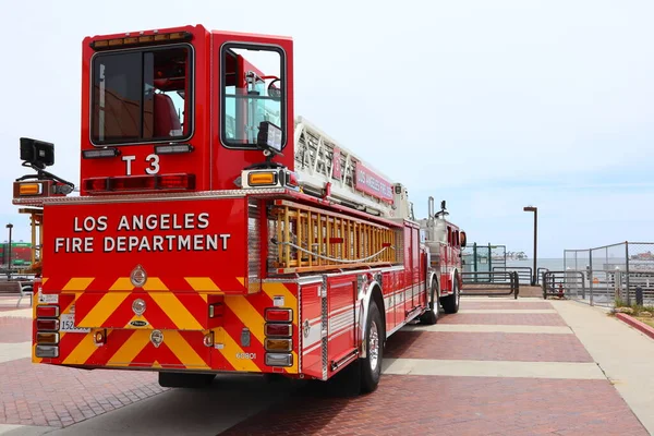 Los Angeles Californië Mei 2019 Lafd Los Angeles Brandweerwagen — Stockfoto