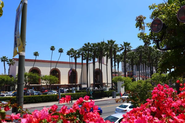 Los Angeles Kalifornia Maja 2019 Union Station Centrum Los Angeles — Zdjęcie stockowe