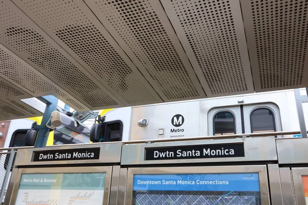 Los Angeles California Mayıs 2019 Los Angeles Demiryolu Taşıma Sistemi — Stok fotoğraf