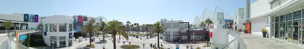 Long Beach Kalifornien September 2018 Över Pike Butiker Köpcentrum Long — Stockfoto