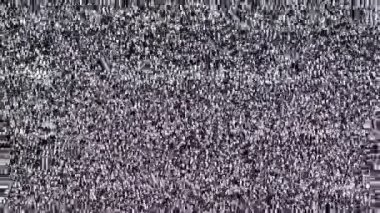 TV Statik Gürültü Arızası Efekti