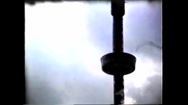 パノラマタワー 1960ビンテージビデオ8 — ストック動画