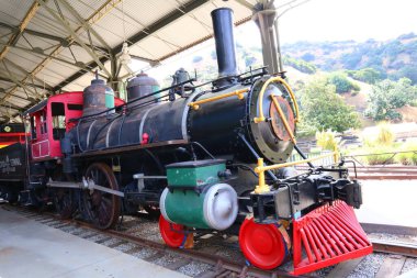 Los Angeles, California - 11 Mayıs 2019: TRAVEL TOWN MÜZESİ, 5200 Zoo Drive, Los Angeles