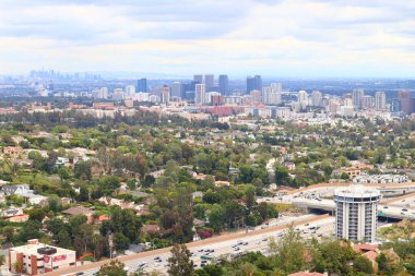 los angeles, california görünümü