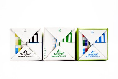 Pescara, İtalya 17 Ocak 2020: Tetra Pak Paketleme Şirketi