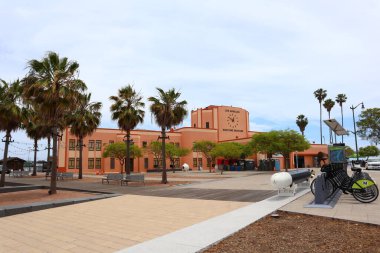 Los Angeles, Kaliforniya - 18 Mayıs 2019: San Pedro 'daki Los Angeles Marittime Müzesi.