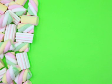 Lezzetli şekerlemeler. Metin için boşluk