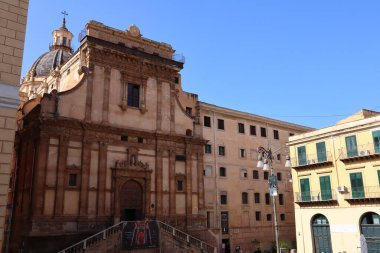 Kilise San Cataldo ve Martorana Palermo, İtalya