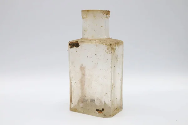 Антикварная Аптека Бутылка Старого Лекарства — стоковое фото