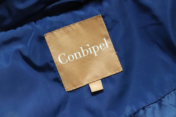 이탈리아 2022 Conbipel 레이블 이탈리아의 브랜드이다 — 스톡 사진