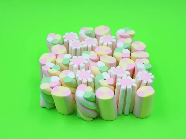Vynikající Marshmallows Mezera Pro Text — Stock fotografie