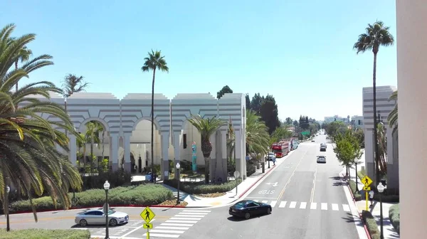 Beverly Hills Califórnia Setembro 2018 Vista Centro Cívico Beverly Hills — Fotografia de Stock
