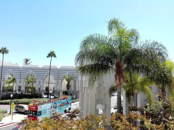 Beverly Hills Kalifornia Września 2018 Widok Beverly Hills Civic Center — Zdjęcie stockowe