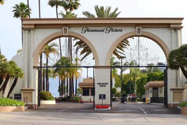 Los Angeles Kalifornia 2019 Május Paramaunt Pictures Látképe Melrose Sugárúton — Stock Fotó