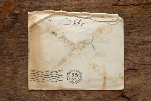 Rom Italien Mars 2022 Old Envelope Och Brev Ursprunglig 1800 — Stockfoto