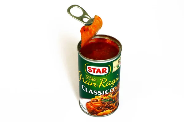 Рим Італія Серпня 2022 Star Gran Rag Pasta Sauce Classico — стокове фото