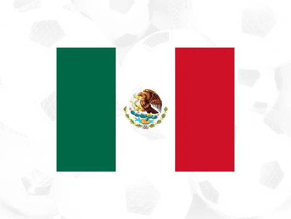 México Fondo Bandera Ilustración —  Fotos de Stock