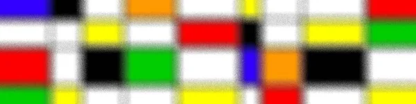 Colorful Rectangles Mondrian Style — Stock Photo, Image