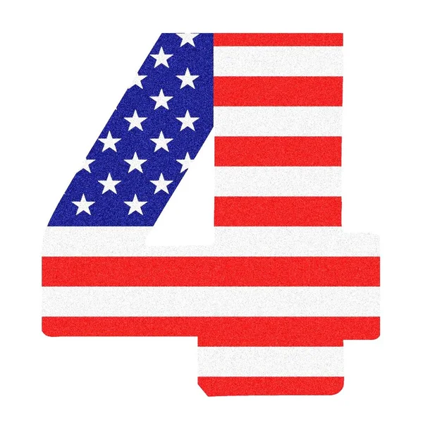 Τέσσερις Στυλ American Flag Μαύρο Μαρμαροειδές Glitter — Φωτογραφία Αρχείου