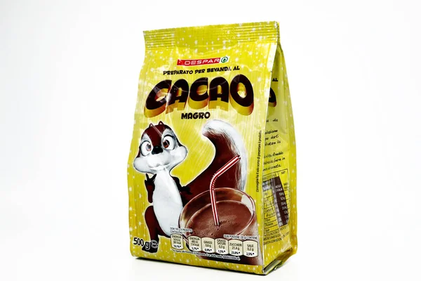 Pescara Italie Février 2020 Despar Instant Chocolate Cocoa Drink Powder — Photo