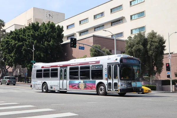Лос Анджелес Калифорния Мая 2018 Года Los Angeles Metro Bus — стоковое фото