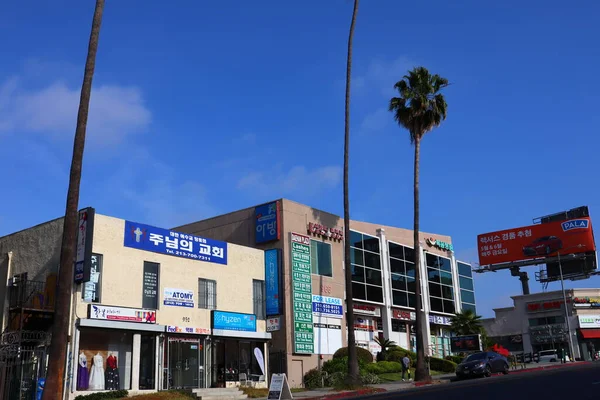 캘리포니아주 로스앤젤레스 2019 센트럴 로스앤젤레스에 코레아 Koreatown — 스톡 사진