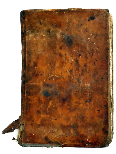 Eski Antika Kitap Kapağı Eğitim — Stok fotoğraf