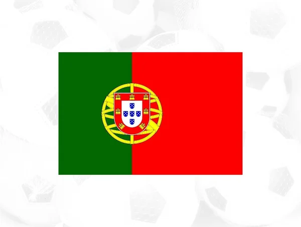 Portugal Vlag Achtergrond Illustratie — Stockfoto